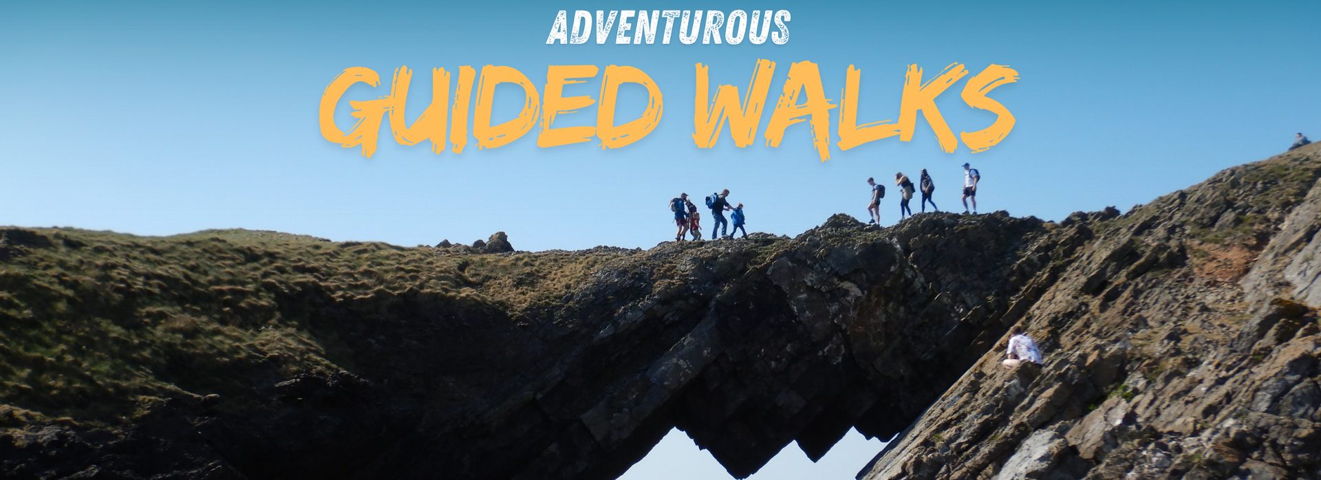 Hill walking with panoramic views of Wales